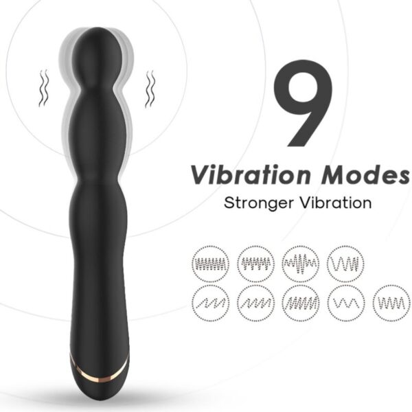 ARMONY - BAMBU VIBRATOR ADJUSTABLE BLACK - Image 2