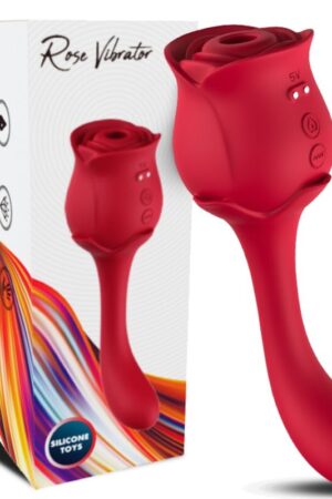 ARMONY - ROSELOVER CLITORIS SUCTION & STIMULATOR RED