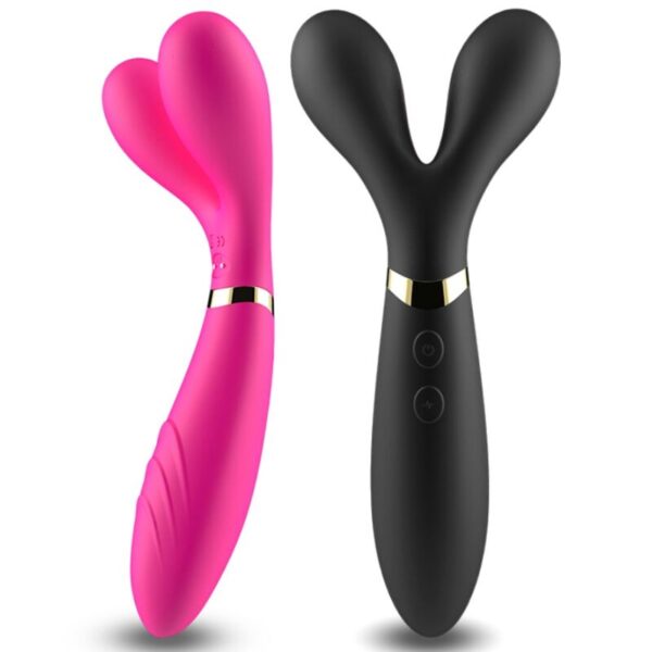 ARMONY - Y-WAND MASSAGER  VIBRATOR DOUBLE HEAD BLACK - Image 4