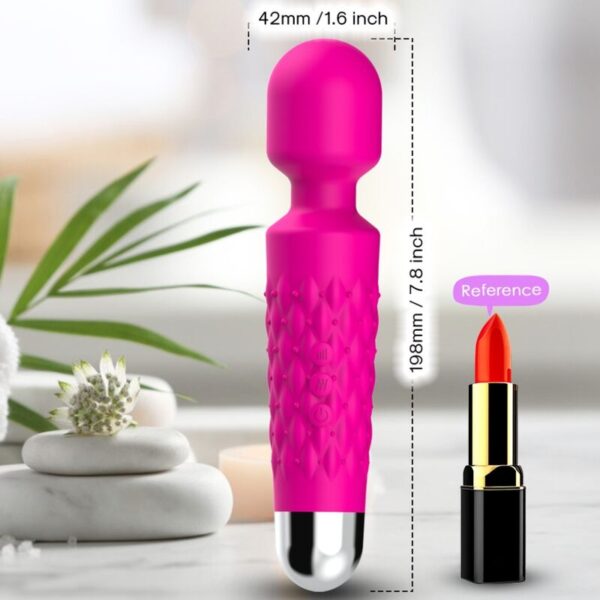 ARMONY - POSTMAN MASSAGER  VIBRATOR SUPER FLEXIBLE HEAD FUCHSIA - Image 2