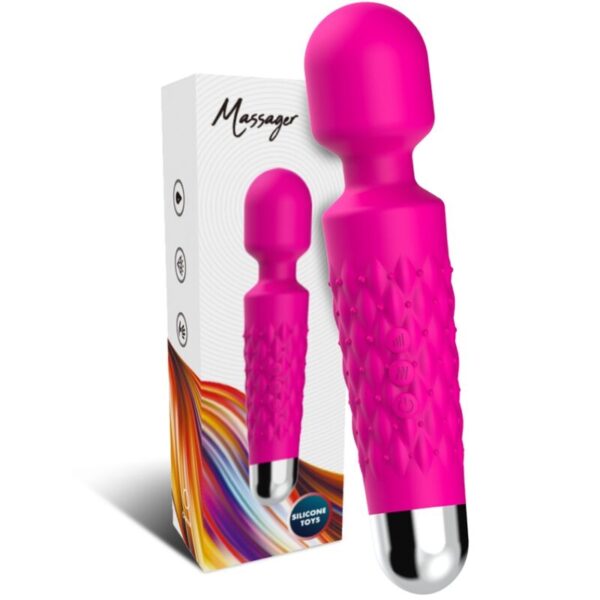 ARMONY - POSTMAN MASSAGER  VIBRATOR SUPER FLEXIBLE HEAD FUCHSIA - Image 4