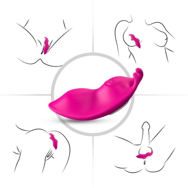 ARMONY - HONEYBEE WEARABLE PANTIES VIBRATOR G-SPOT REMOTE CONTROL FUCHSIA - Image 5