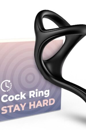 ARMONY - TREASURE ANILLO DOBLE ANAL NEGRO