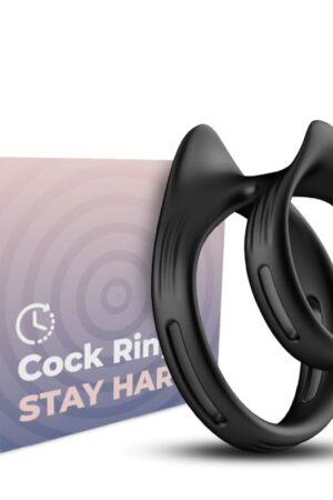ARMONY - DUALRING DOUBLE ELASTIC RING BLACK