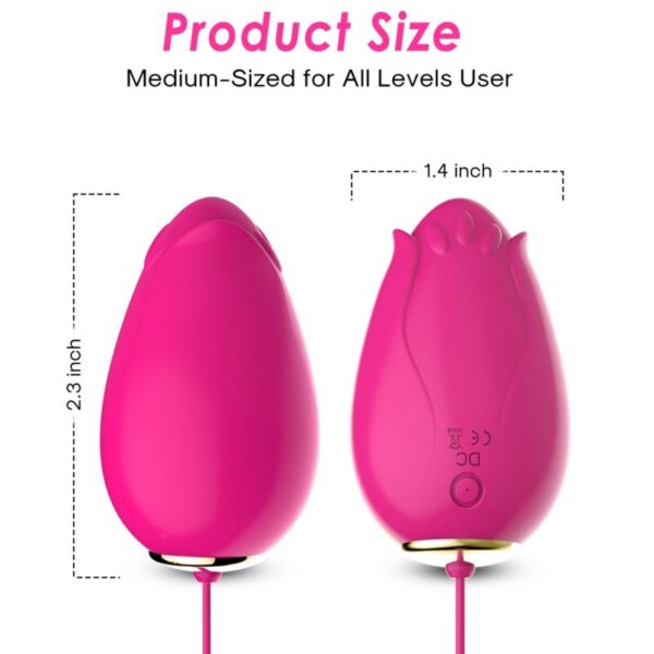 ARMONY - MANDALA EGG VIBRATOR G-SPOT REMOTE CONTROL FUCHSIA - Image 5