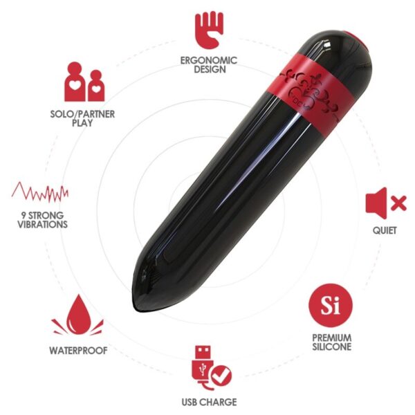 ARMONY - ROCKET VIBRATOR BULLET BLACK - Image 2