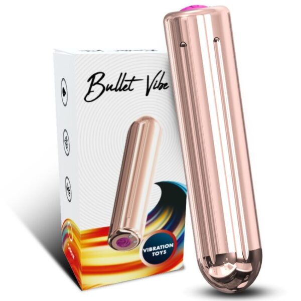 ARMONY - WARHEAD VIBRATOR BULLET GOLDEN 2 CM x 8.8 CM - Image 4