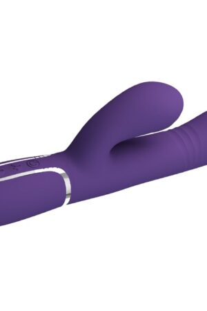 PRETTY LOVE - VIBRADOR PUNTO G MULTIFUNCIÓN MORADO