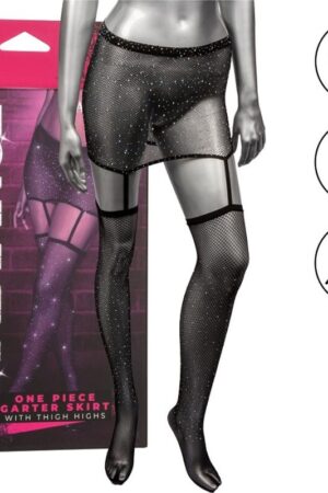 CALEXOTICS - RADIANCE FALDA DE LIGA HASTA EL MUSLO