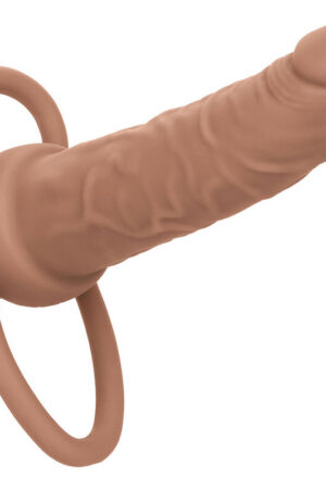 CALEXOTICS - PERFORMANCE MAXX DOBLE PENETRADOR RECARGABLE PIEL MORENO