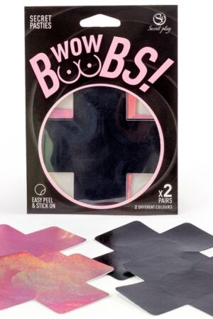 SECRET PLAY - WOW BOOBS! CUBRE PEZONES X