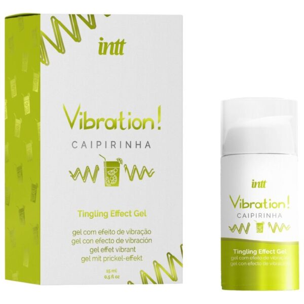 INTT - POWERFUL INTIMATE STIMULANT CAIPIRINHA LIQUID VIBRATOR GEL 15 ML - Image 2