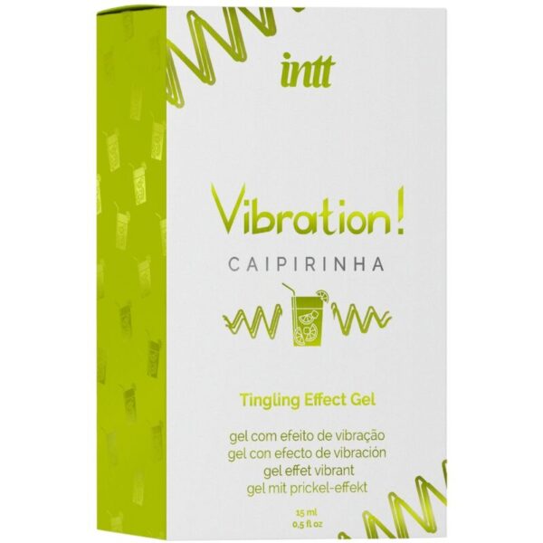 INTT - POWERFUL INTIMATE STIMULANT CAIPIRINHA LIQUID VIBRATOR GEL 15 ML - Image 3