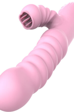 ARMONY - VIBRADOR MULTIFUNCION CON LENGUA ESTIMULADORA EFECTO CALOR ROSA