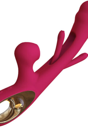 ARMONY - IMPACT SWING VIBRADOR & ESTIMULADOR DUAL MODELO 2 BURDEOS