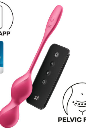 SATISFYER - LOVE BIRDS 2 VIBRATING KEGEL BALLS + FREE APP