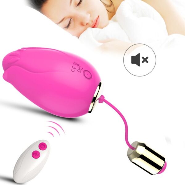 ARMONY - MANDALA EGG VIBRATOR G-SPOT REMOTE CONTROL FUCHSIA - Image 2