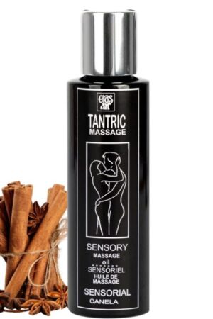 EROS-ART - NATURAL TANTRIC MASSAGE OIL AND APHRODISIAC CINNAMON 100 ML