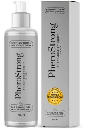 PHEROSTRONG - MASSAGE OIL BY NIGHT FOR MEN 100 ML