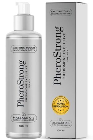 PHEROSTRONG - MASSAGE OIL EXCLUSIVE FOR MEN 100 ML