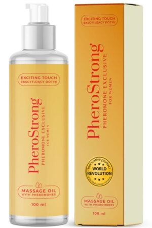 PHEROSTRONG - ACEITE DE MASAJE EXCLUSIVE PARA MUJER 100 ML