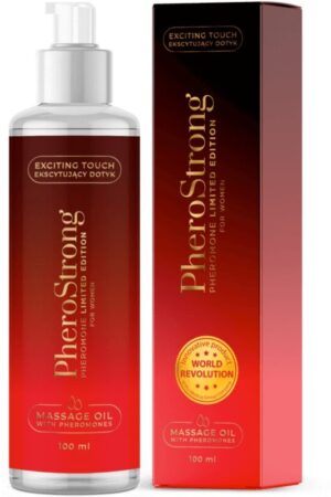 PHEROSTRONG - ACEITE DE MASAJE LIMITED EDITION PARA MUJER 100 ML