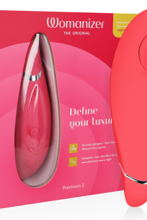 WOMANIZER - PREMIUM 2 ESTIMULADOR DE CLÍTORIS FRAMBUESA