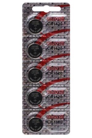 MAXELL - BATTERY LITIO CR1620 3V 5UDS