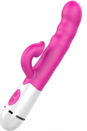 ARMONY - AMIR VIBRADOR MULTIFUNCION CON LENGUA ESTIMULADORA 16 VELOCIDADES ROSA