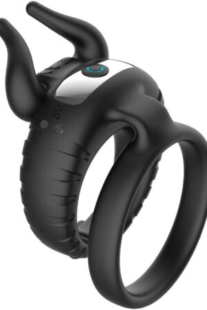 ARMONY - BULL'S PASION ANILLO VIBRADOR 10 VELOCIDADES NEGRO