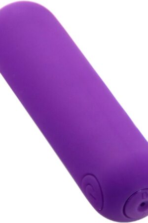 ARMONY - SPLASH HAHA BALA VIBRADORA SILICONA 10 VIBRACIONES 75 X 19 CM MORADO