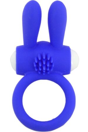ARMONY - MR BUNNY ANILLO VIBRADOR SILICONA AZUL