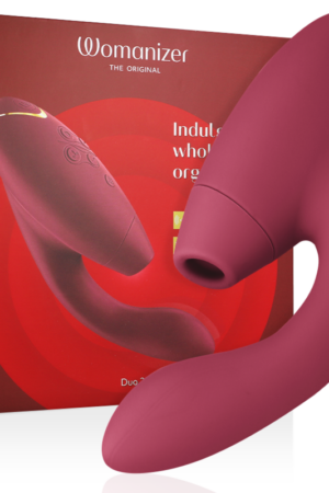 WOMANIZER - DUO 2 ESTIMULADOR BURDEOS