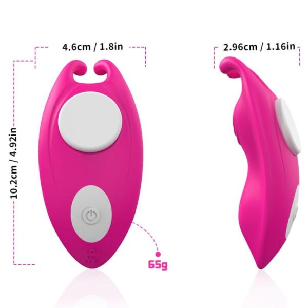 ARMONY - HONEYBEE WEARABLE PANTIES VIBRATOR G-SPOT FUCHSIA - FREE APP - Image 3