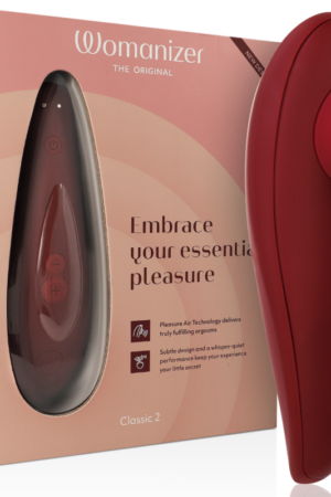 WOMANIZER - CLASSIC 2 ESTIMULADOR DE CLÍTORIS BURDEOS
