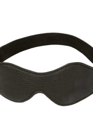 CALEXOTICS - NOCTURNAL EYE MASK PVC LEATHER BLACK