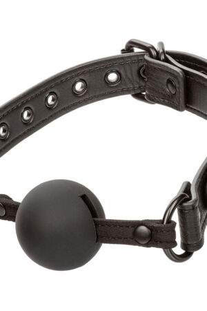 CALEXOTICS - NOCTURNAL BALL GAG SILICONE BLACK