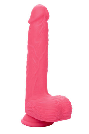 CALEXOTICS - STUDS VIBRADOR REALÍSTICO 10 VIBRACIONES Y ROSA