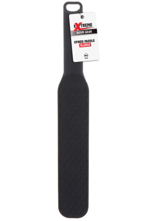 HIDDEN DESIRE - EXTREME SPIKED PADDLE EXTRA LARGE BLACK