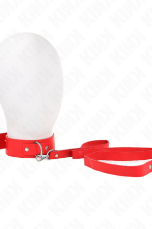 KINK - NECKLACE WITH BELT 116 CM ROJO STRAP ADJUSTABLE 32-50 CM X 8 CM