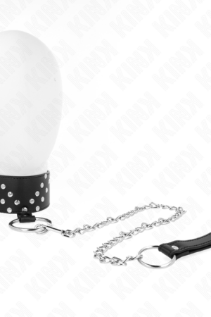 KINK - NECKLACE WITH BELT 65 CM WITH V RIVET ADJUSTABLE 36-43 CM X 5 CM