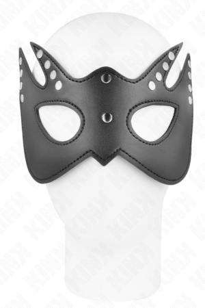 KINK - BAT MASK WITH RIVETS 23 x 15 CM