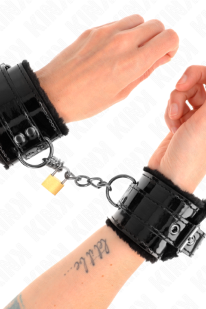 KINK - LIGHT WRIST RESTRAINTS WITH A COPPER LOCK ADJUSABLE 17-29 CM X 5.5 CM