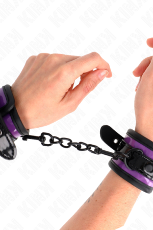 KINK - NEOPRENE WRIST RESTRAINTS LIGHT PURPLE AJUSTABLE 21-28 CM X 5 CM
