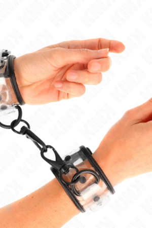 KINK - CLEAR WRIST CUFFS ADJUSTABLE 18-30 CM X 5.5 CM