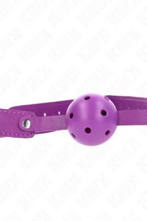 KINK - PURPLE BREATHABLE BALL 4.5 CMGAG 65 x 2.5 CM