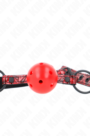 KINK - DIAMOND PATTERN BALL 4.5 CM GAG MODEL 1 64.5 CM ADJUSTABLE 42-60 CM
