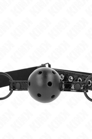 KINK - DIAMOND PATTERN BALL 4.5 CM GAG MODEL 3 64.5 CM ADJUSTABLE 42-60 CM