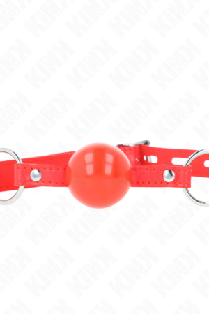 KINK - TPE BALL 4 CM GAG WITH ROJO LOCK 60 x 2 CM
