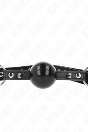 KINK - BALL 4 CM GAG WITH TIP RIVET AND SNAP LOCK 65 x 2 CM